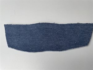 Tyk isoli - smuk denim melange og med blød bagside